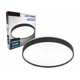Plafoniera LED rotundă FILO 24W neagră, lumina neutra
