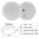 Corp LED plafon montaj suprafață 36W