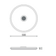 
Detaliu plafonieră LED 36W cu difuzor Bluetooth și design modern alb
