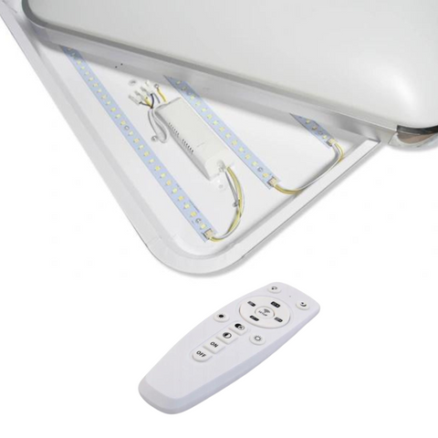 Plafonieră LED 36W cu telecomandă RF 2.4G pentru control intensitate