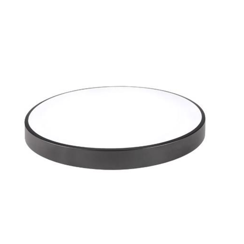 Plafonieră LED modernă neagră design minimalist