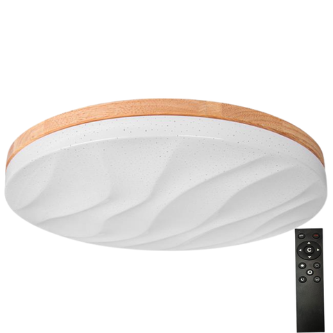plafoniera led cct, diametru 40cm, control telecomanda