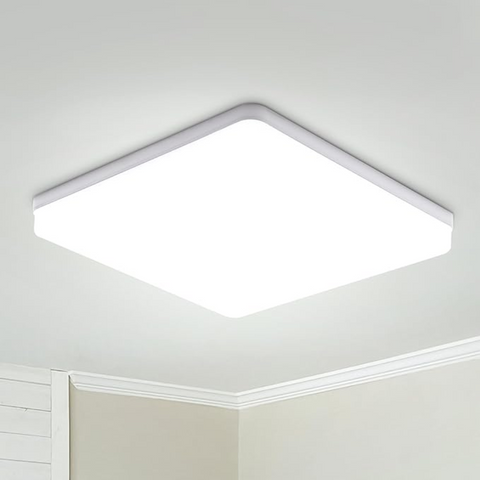 plafoniera led alba, design minimalist, 54w, CCT