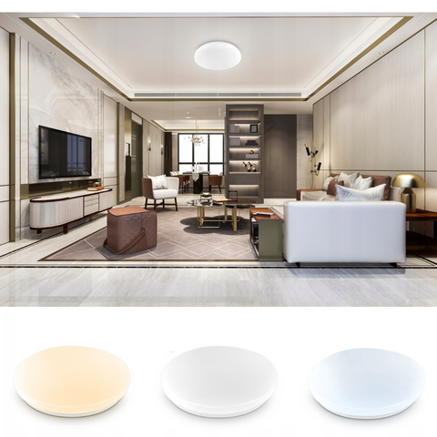 Plafonieră LED smart cu control Bluetooth și funcție de dimare