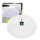 plafoniera led alba luvo 18w rotunda cu senzor 4000k ip44
