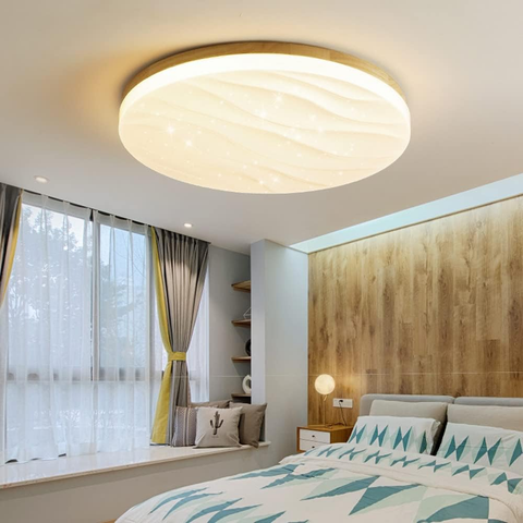 Plafonieră LED cu lumină caldă pentru relaxare