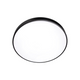 plafoniera mare diametru 780mm vesna 90w negru ip20
