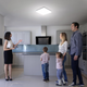 plafoniere led patrate pentru open space, lumina eficienta
