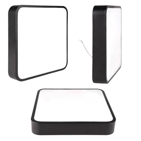 plafoniera led neagra 54w, iluminat hol sau  baie