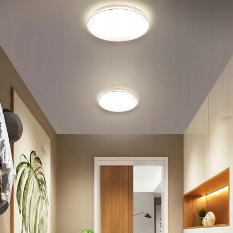 Vedere frontală plafonieră LED rotundă Ø325 mm 18W