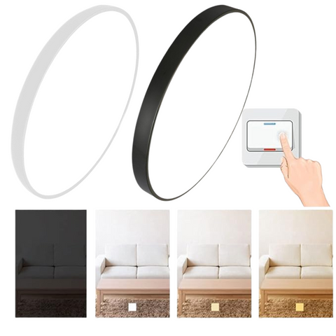 Plafonieră LED slim rotundă 32W lumină reglabilă 3000K-6500K