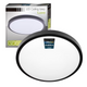 plafoniera led rotunda neagra luvo 24w Ø325mm ip44