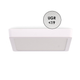 plafoniera spot slim patrat 20w 2000 lumeni, lumina cct selectabila