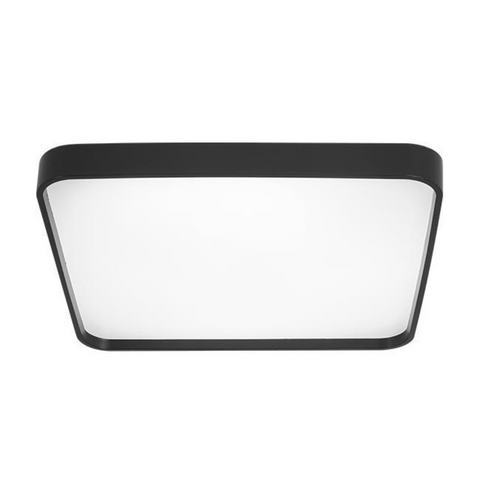 Plafoniera LED pătrată FILO 36W montată pe tavan alb