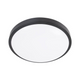 plafoniera rezistenta ip44 neagra 18w cu senzor miscare dip
