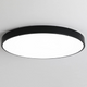 Detaliu lateral plafonieră LED slim rotundă 32W, design modern