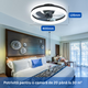 Plafoniere cu ventilator pentru camera, led-box.ro