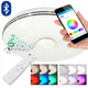 plafoniera led smart nevada 72w rgbw cct cu difuzor bluetooth
