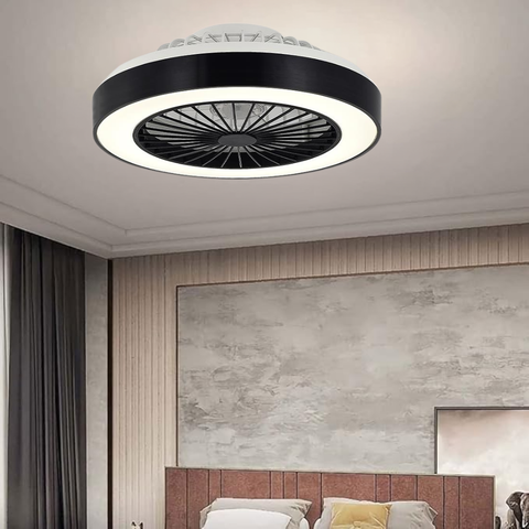 Plafonieră ventilator LED 3CCT 3000–6000K