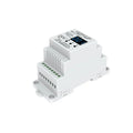Receptor LED SPI DMX512 RGB pentru benzi digitale, 8A 5-24V DC, șină DIN