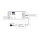 Receptor LED SPI DMX512 RGB 8A 5-24V DC pentru Benzi Digitale