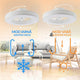 Detaliu ventilator LED Venecia cu temperatură culoare 3CCT