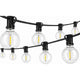 Ghirlandă LED 230V 10m cu 10 becuri E12 lumină caldă 2700K pentru exterior