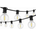 Ghirlandă LED 230V 10m cu 10 becuri E12 lumină caldă 2700K pentru exterior