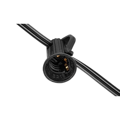 Ghirlandă LED 230V 20m cu 20 becuri E12 2700K, IP44