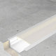 Profil din aluminiu pentru banda LED, 9.8 x 30.3 mm, 2 m, alb - led-box.ro