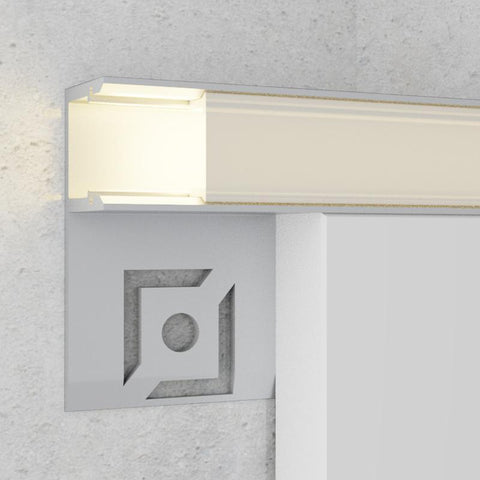 Profil LED arhitectural incastrabil Ope, aluminiu, 13.3 x 32.3 mm, 2 m - led-box.ro