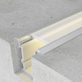 profil led pardoseala, profil pardoseala banda led, profile aluminiu pardoseala, profil aluminiu 26x30 mm, profile pardoseala, profil aluminiu pardoseala, profil banda led, profil din aluminiu pardoseala, profile de aluminiu Dedeman, profil aluminiu montaj incastrat