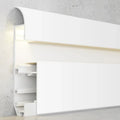 profil led plinta, profil plinta banda led, profile aluminiu plinta, profil aluminiu 84x15 mm, profile plinta, profil aluminiu plinta, profil banda led, profil din aluminiu plinta, profile de aluminiu Dedeman, profil aluminiu montaj plinta, led-box.ro