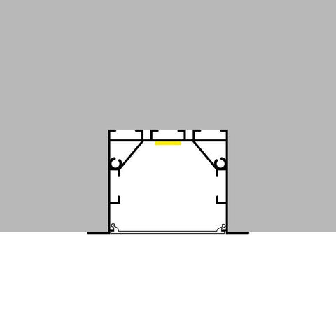 profil led incastrat, profil incastrat banda led, profile aluminiu incastrate, profil aluminiu 35x50 mm, profile incastrate, profil aluminiu incastrat, profil banda led, profil din aluminiu incastrat, profile de aluminiu Dedeman, profil aluminiu montaj incastrat, led-box.ro