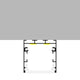 profil aluminiu suspendat, profile suspendate, profile led suspendate, profil banda led suspendat, profil aluminiu dedeman, profil din aluminiu 35x35mm, led-box.ro