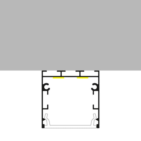 profil aluminiu suspendat, profile suspendate, profile led suspendate, profil banda led suspendat, profil aluminiu dedeman, profil din aluminiu 35x35mm, led-box.ro