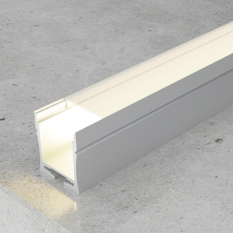 profil led, profil aluminiu, profil banda led, profile aluminiu suspendate, profil aluminiu 27.6x23.57mm, profile suspendate, profil aluminiu suspendat, profil banda led, profil din aluminiu suspendat, profile de aluminiu Dedeman, led-box.ro