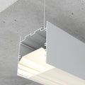 profil led suspendat, profil aluminiu, profil banda led, profile aluminiu suspendate, profil aluminiu 75x75 mm, profile suspendate, profil aluminiu suspendat, profil banda led, profil din aluminiu suspendat, profile de aluminiu Dedeman