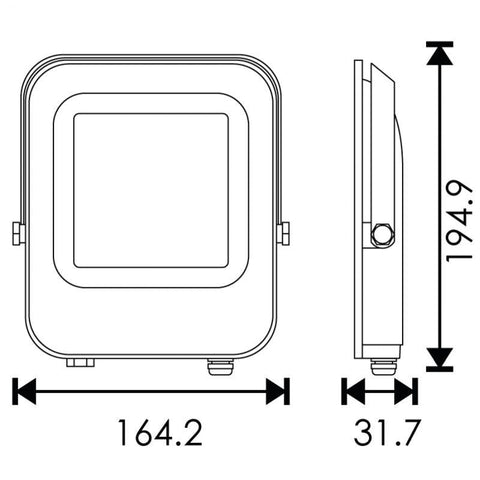 proiector cu telecomanda, proiector cu senzor si telecomanda, proiector exterior, proiector lumina rece, proiector IP65, proiector cu telecomanda exterior, proiector lumina rece