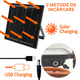 proiector de lucru solar cu 2 metode de incarcare, solar si usb, led-box.ro