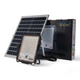 Proiector solar 200W cu lumina rece si camera wifi tuya, control prin telecomanda, led-box.ro