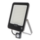 Proiector LED Epistar cu senzor de mișcare, 12000 lumeni, imagine pe fundal alb