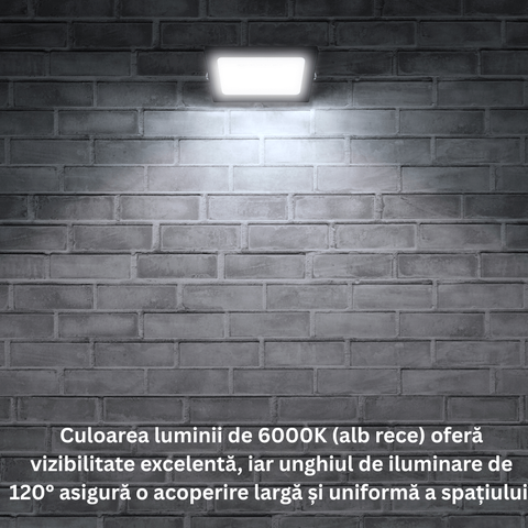 Proiector LED 150W carcasă aluminiu rezistent la intemperii IP65
