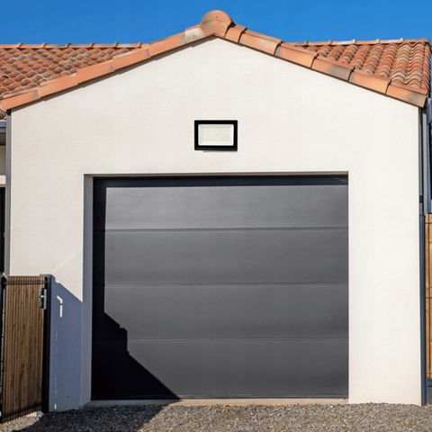 Proiector LED exterior 150W vedere frontală suport reglabil montaj perete
