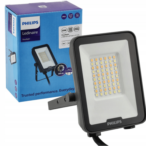 proiector led Philips 20W pentru curte sau terasa