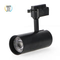 Proiector LED 30w, spot led pe sina, proiector led CCT pe sina, iluminat sina, sina spoturi, spoturi CCT pe sina, sina led tavan, iluminat pe sina, proiectoare CCT pe sina,  sina tavan spoturi negre, corpuri de iluminat pe sina, proiector led sina, spoturi sina negre, led-box.ro