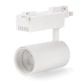 Proiector LED 30w alb, spot led pe sina, proiector led pe sina, iluminat sina, sina spoturi, spoturi albe pe sina, sina led tavan, iluminat pe sina, proiectoare pe sina,  sina tavan spoturi albe, corpuri de iluminat pe sina, proiector led sina, spoturi sina alba, led-box.ro