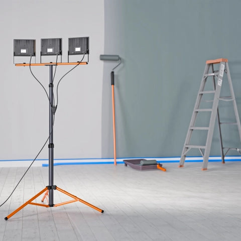 Cablu alimentare 180cm cu ștecăr 230V pentru proiector LED pe trepied