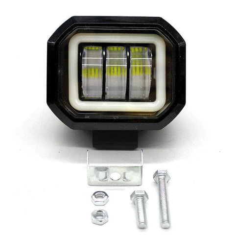 Proiector LED Angel Eyes Offroad Auto, Moto, ATV 30W 2700Lumeni - led-box.ro
