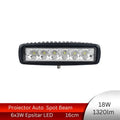 proiector auto dreptunghiular, proiector led auto 18w, proiectoare auto spot beam, proiectoare off road dreptunghiulare, proiectoare led off road, proiector led auto offroad 16cm, proiector offroad 12v-24v, proiectoare led camion, proiectoare suv, proiector 12v auto, led-box.ro